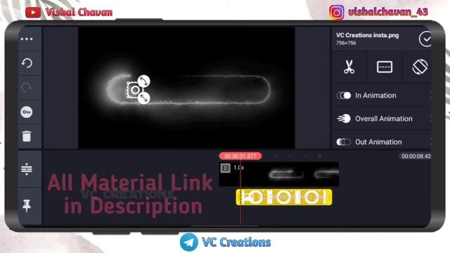 How to Make Trending Neon Effect Logo | Instagram , Youtube Animated Logo Video Editing | смотреть онлайн
