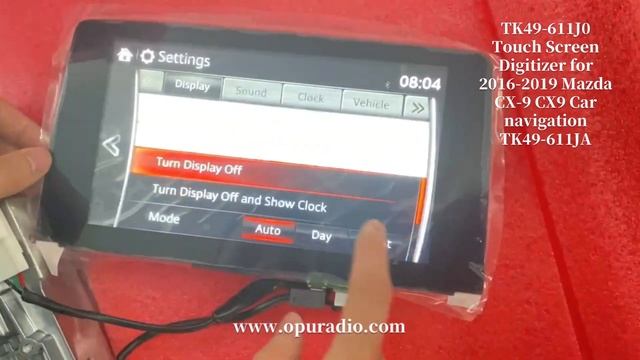Mazda CX-9 Cracked Screen Replacement DIY Fix - CX9 Digitizer