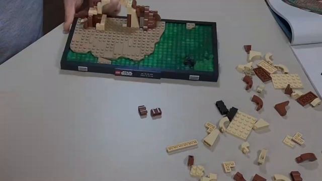Lego Star Wars | Dagobah Jedi Training | 75330 | speed build смотреть онлайн