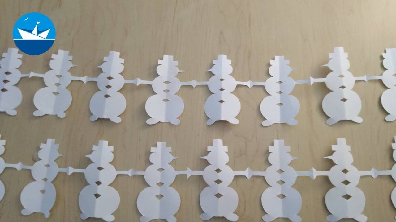 Гирлянда из снеговиков/Snowman Garland