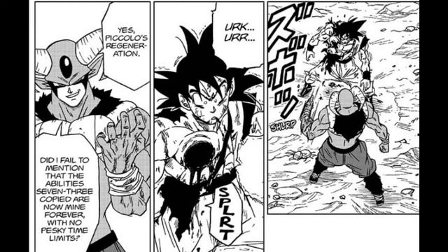 EDGE OF DEFEAT || MORO COPY VEGETA ABILITIES || DRAGON BALL SUPER MANGA CH 62. смотреть онлайн