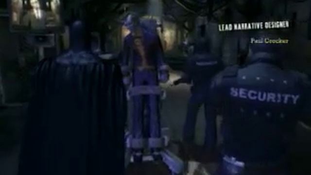 Batman Arkham Asylum walkthrough Level 1 Part 1 (xbox 360) смотреть онлайн