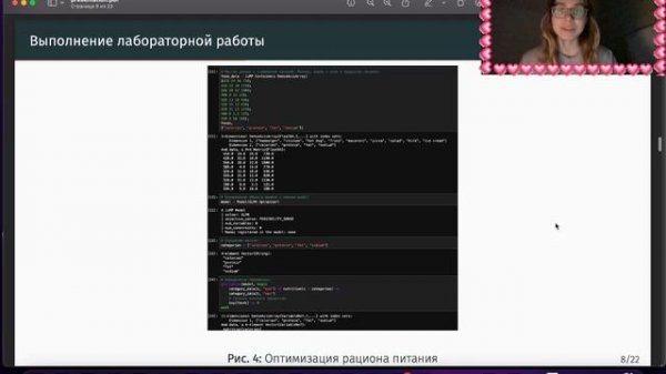 Защита | Лабораторная работа № 8. Оптимизация