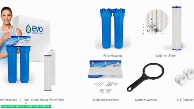 Kind E-1000 Whole House Water Filter System Review💧(BEST Cartridge System) смотреть онлайн