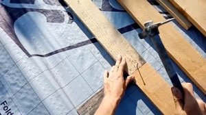 7. Обрешетка без контробрешетки. Холодный чердак.(Дом для себя 20год)