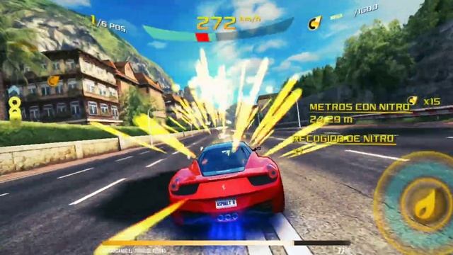 Asphalt 8 Gameplay Ferrari 458 Italia descarga de juego completada смотреть онлайн