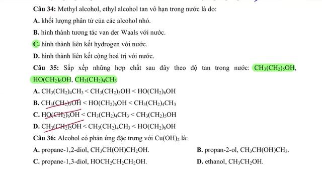 Alcohol Hóa 11 - Bài Tập trắc nghiệm Alcohol Hóa 11 Chân trời sáng tạo смотреть онлайн
