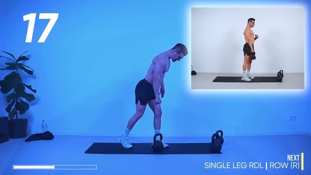 40 Min Kettlebell Workout  Intense Full Body  No Repeat