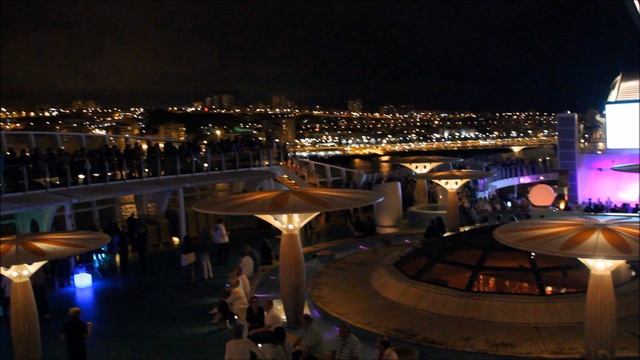 Круиз по Канарским островам на лайнере AIDAblu. Отплытие с острова Гран-Канария.