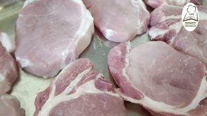 Жареное мясо. Классический антрекот из свинины
