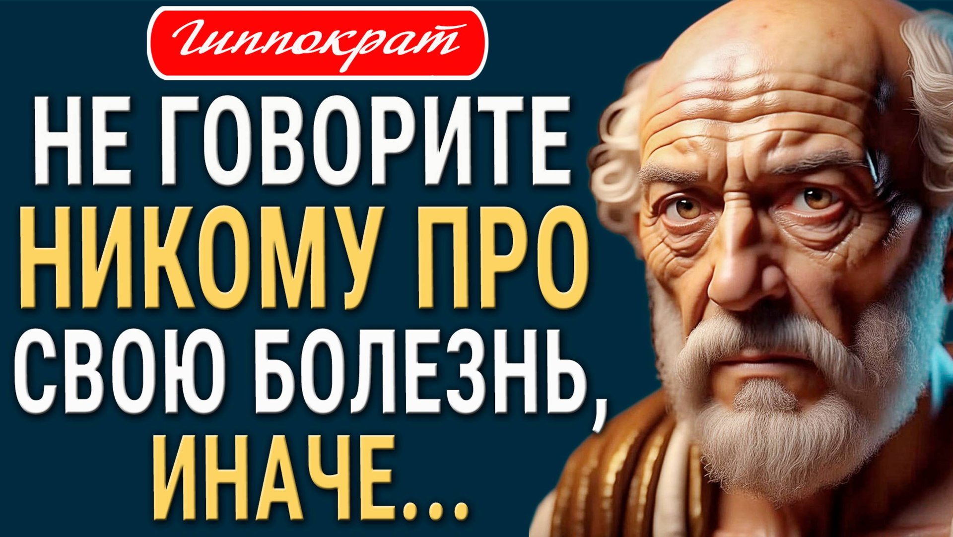 Гиппократ - Мудрые цитаты про Болезни и Здоровье от "Отца Медицины"! смотреть онлайн