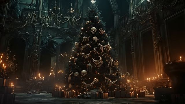 Haunted Xmas - Melancholic Piano & Cello For A Dark, Eerie Holiday Night - Dark Academia Music