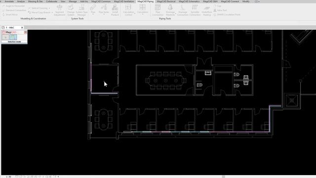 MagiCAD for Revit - Heating Radiator İnstallation смотреть онлайн