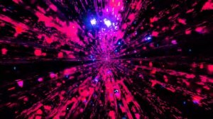 Психоделика - Заставка - Летящие космические частицы света
