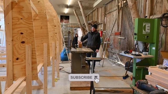 A Taste Of Ripping 3 Kilometers Of Cedar - Building A 50 Ft Sailboat - Ep. 341 RAN Sailing