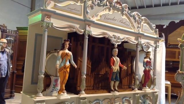 60 key Vander Beken fairground organ at the MechaMusica Annual Meeting in Kallo смотреть онлайн