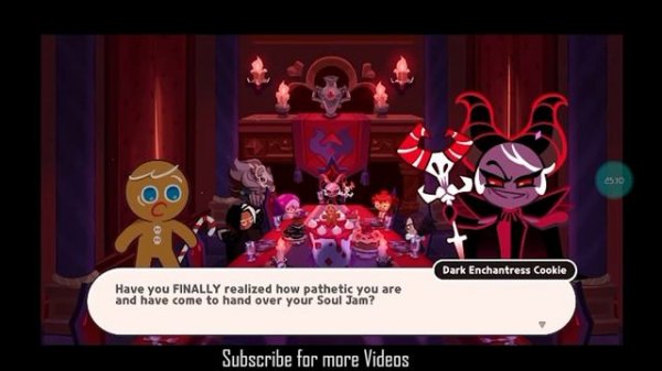 Dark Enchantress Cookie invites Pure Vanilla Cookie to Dinner | Cookie Run Kingdom