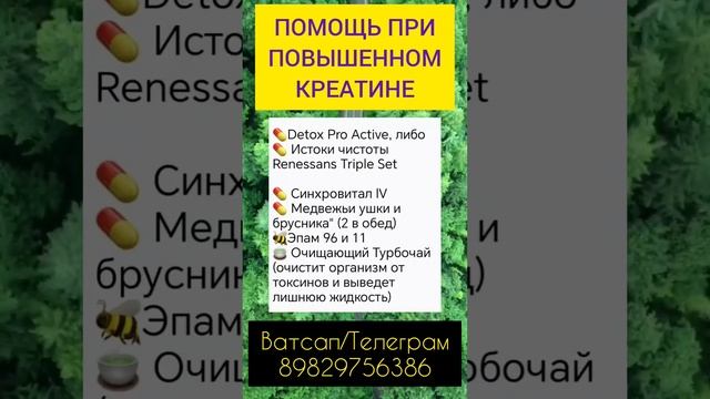 ПОВЫШЕННЫЙ КРЕАТИН смотреть онлайн
