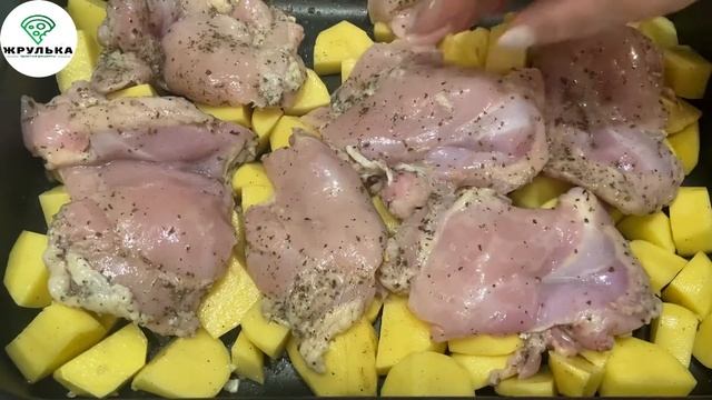 Курочка с картошкой подшофе / Drunk chicken with potatoes смотреть онлайн