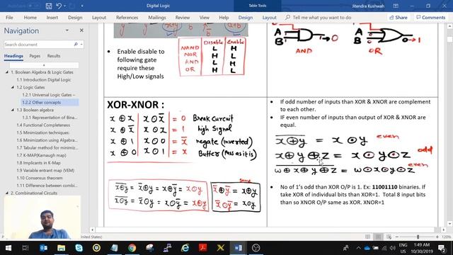 1.2 Digital Logic | Inhibitor, XOR-XNOR, Venn D, Consensus, Transposition, Redundant literal Theore смотреть онлайн