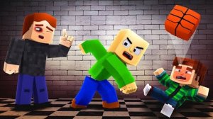 ДИРЕКТОР УВОЛИЛ БАЛДИ ЗА ИЗБИЕНИЕ ДЕТЕЙ! БАЛДИ В МАЙНКРАФТ [перезалив]