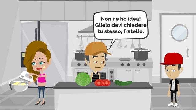 Tutti Vogliono Il Kebab!- Movie In Italian (Dialogo Avventura) - ENG SUB