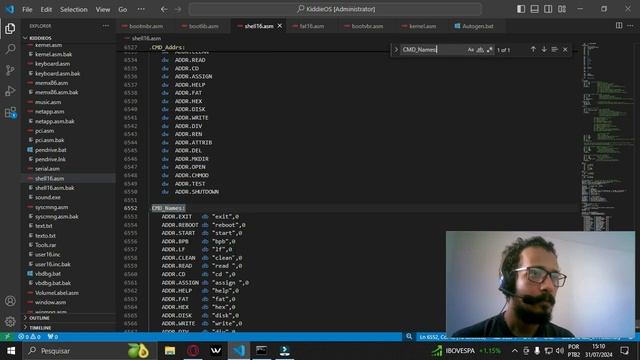 Construindo um O.S - #077 - Shell: Interpretador de Comandos| CLI #DSOS #cmd #terminal смотреть онлайн