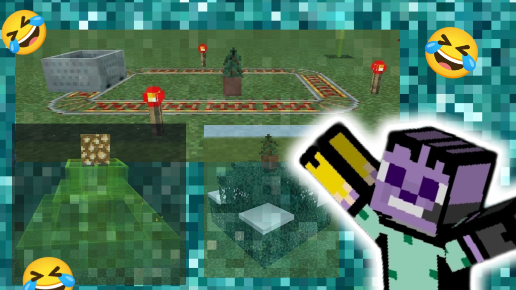 Смешные постройки на новый год в Майнкрафте 🤣 смотреть онлайн