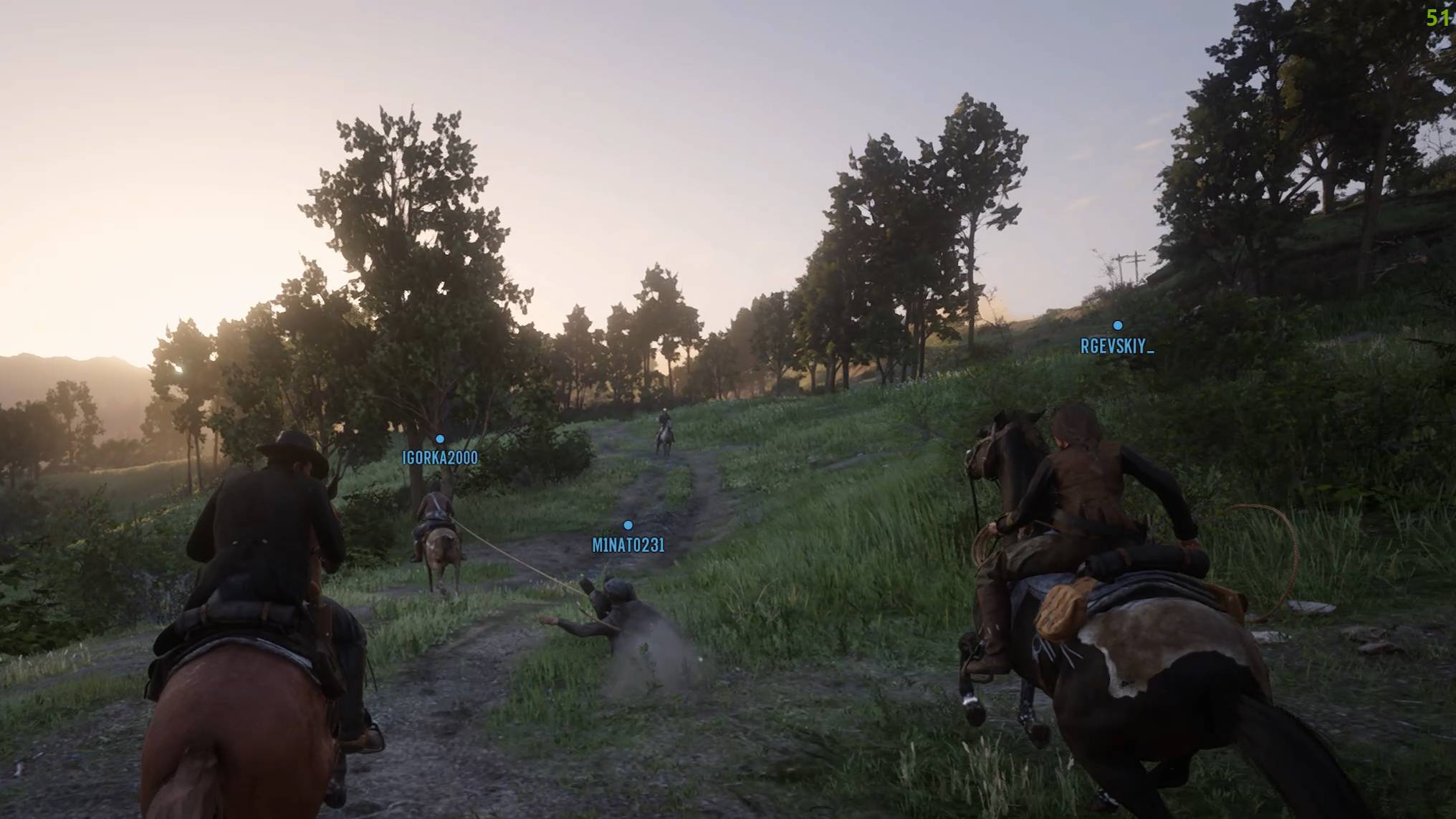 Red Dead Online - посредственный монтаж