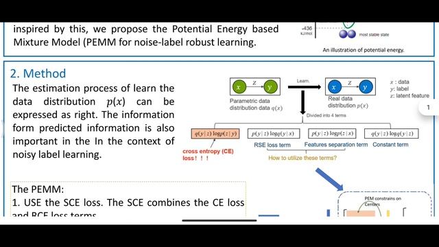Potential Energy based Mixture Model for Noisy Label Learning смотреть онлайн