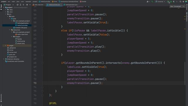 Разработка игры на Java #7 – Отслеживание соприкосновений смотреть онлайн
