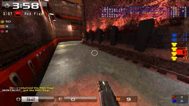 Quake Live: _MENTALIST_ Courtyard Quake Live CTF Promode / Turbo Cap смотреть онлайн
