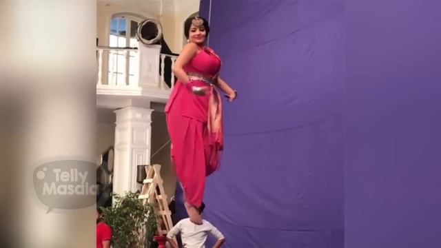 Mona Lisa Behind The Scenes Of Serial Nazar LEAKED | AMAZING STUNT смотреть онлайн