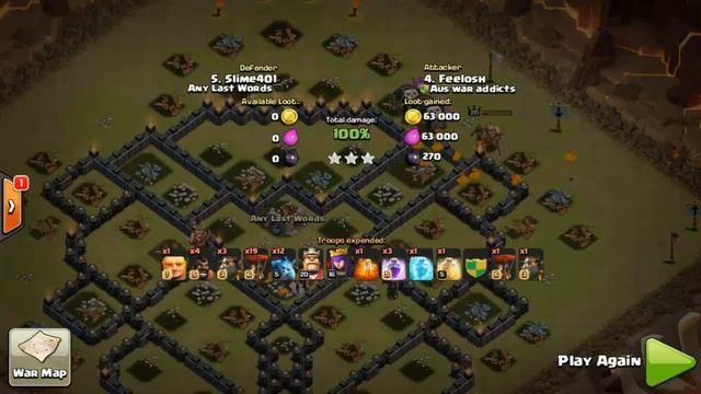 Clash of Clans ♦ "3 STAR ATTACK STRATEGY" ♦ #1 LAVALOONION смотреть онлайн