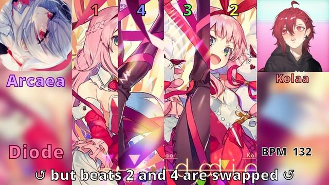 《Diode》 🔀but beats 2 and 4 are swapped🔀 (dedio)🎵 смотреть онлайн