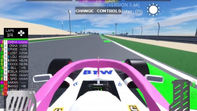 3 way fight for the lead! | ION Formula Racing смотреть онлайн