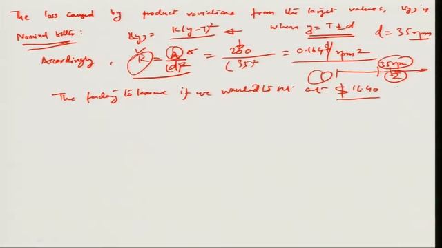 Applications of quality loss function смотреть онлайн