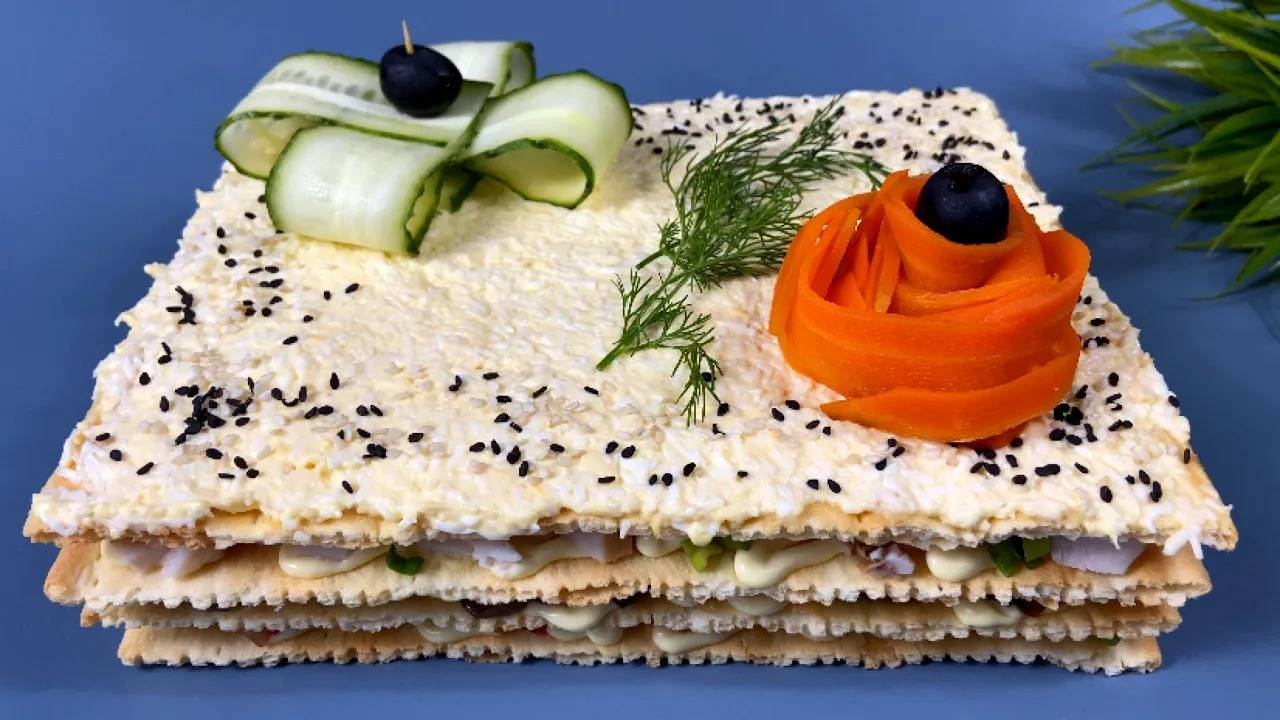 Сама УДИВИЛАСЬ и гости были в ВОСТОРГЕ! Теперь каждый Новый год буду ГОТОВИТЬ такую закуску! смотреть онлайн