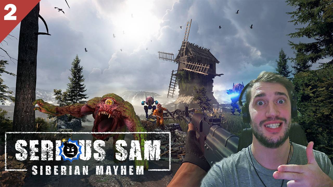 Кооперативное прохождение Serious Sam: Siberian Mayhem / Часть 2 смотреть онлайн
