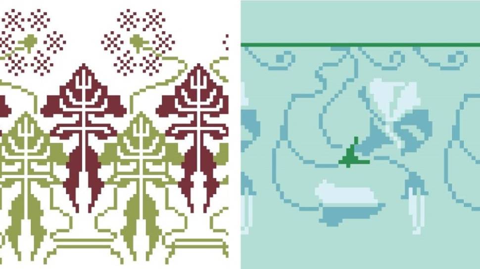 Рукоделие, вышивка, вязание. Подборка №95. СТАРИННЫЕ СХЕМЫ. смотреть онлайн