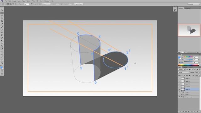 Рисование в Adobe Photoshop. Урок 03. Светотень на объектах. Часть 05 смотреть онлайн