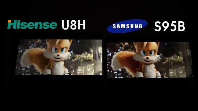 $1000 TV vs $2000 TV, How Far Off Is It Really? The Hisense U8H vs Samsung S95B No BS Comparison смотреть онлайн