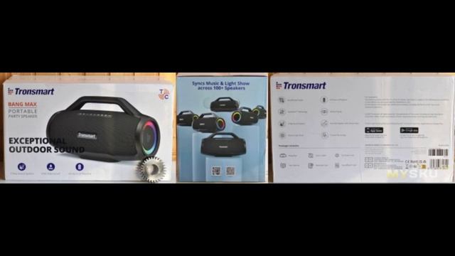 Мощная портативная акустика Tronsmart Bang Max: три полосы и мега бас | #Обзор смотреть онлайн
