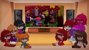 Gf's au react to Mario Madness | All Stars | gya gacha
