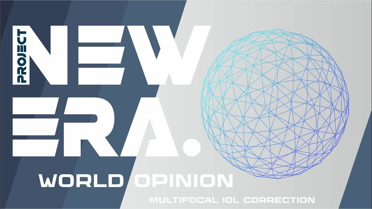 NEW ERA: WORLD OPINION (Мультифокальные линзы при макулярной патологии/multifocal Iol Correction)
