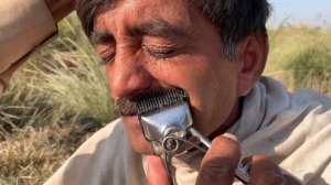 100 Year Old ASMR Fast Hair Cutting With Barber Old