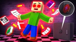 СЕКРЕТНЫЙ УЧЕБНИК БАЛДИ! БАЛДИ В МАЙНКРАФТ [перезалив]