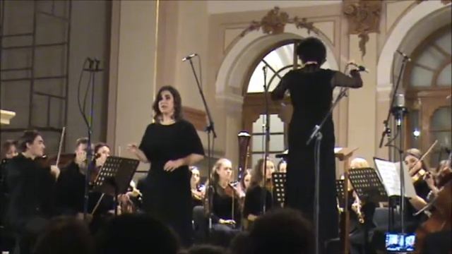 Моцарт Арія Церліни Batti batti. Ольга Пешко Студентський симфонічний оркестр ЛНМА смотреть онлайн