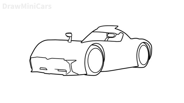 How to draw a McMurtry Speirling / drawing mcmurtry 2021 electric racing car смотреть онлайн