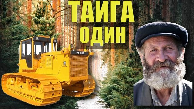 ТАЙГА Один Одинёшенек СУДЬБА ТРАКТОРИСТА ЖИЗНЬ в ТАЙГЕ ЧТЗ Т-130 РЕМОНТ БЕЗДОРОЖЬЕ ВАЛКА ЛЕСА смотреть онлайн